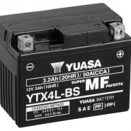 BATERIA YUASA YTX4L-BS 12V 3.2Ah 50A