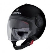 CASCO JET CABERG RIVIERA V3 negre mate