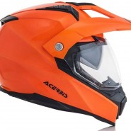CASC INTEGRAL ACERBIS DUAL-ROAD FLIP FS-606 TARONJA FLUOR