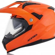 CASC INTEGRAL ACERBIS DUAL-ROAD FLIP FS-606  TARONJA FLUOR