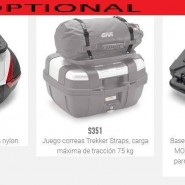 MALETA GIVI NEGRA 47 LTS AMB acabat en TEXTURA DE CARBONI I catadrióptrics VERMELL