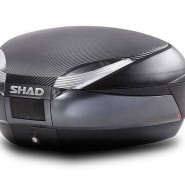 MALETA SHAD SH48 GRIS FOSC/NEGRE (+TAPA CARBONI)