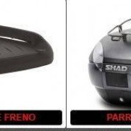 MALETA SHAD SH48 GRIS FOSC/NEGRE (+TAPA CARBONI)