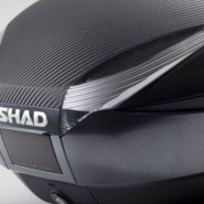 MALETA SHAD SH48 GRIS FOSC/NEGRE (+TAPA CARBONI)