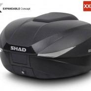 MALETA SHAD SH58X+TAPA COLOR CARBONI