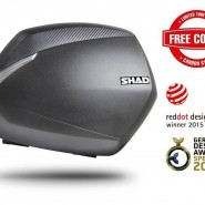 MALETAS SHAD LATERALS SH36+TAPAS COLOR CARBONI