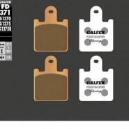 FD371G1375R PASTILLES DE FRE MOTO GALFER (SINTER SPORT RACING BRAKE PADS)