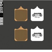 FD437G1375R PASTILLES DE FRE MOTO GALFER (SINTER SPORT RACING BRAKE PADS)