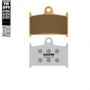 FD099G1375 PASTILLES DE FRE MOTO GALFER (SINTER SPORT BRAKE PADS)