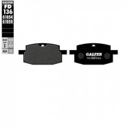 FD136G1054 PASTILLES DE FRE MOTO GALFER (SEMI METAL BRAKE PADS)