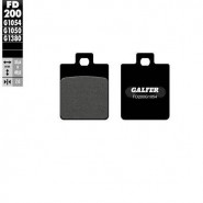 FD200G1054 PASTILLES DE FRE MOTO GALFER (SEMI METAL BRAKE PADS)