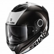 CASCO INTEGRAL SHARK SPARTAN CARB 1.2 SKIN Carbon White Silver