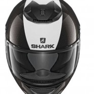 CASCO INTEGRAL SHARK SPARTAN CARB 1.2 SKIN Carbon White Silver