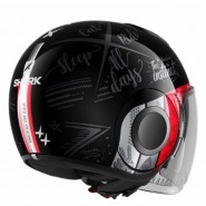 CASC SHARK JET NANO TRIBUTE RM Black White Red