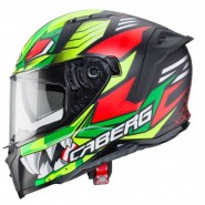CASC INTEGRAL CABERG AVALON GIGA MATT BLACK/YELLOW FLUO/RED FLUO