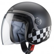 Casc JET CABERG FREERIDE G4 NERO OPACO/ANTRACITE/ARGENTO