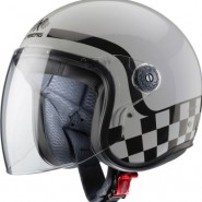 Casc JET CABERG FREERIDE I2 GRIGIO CHIARO/NERO