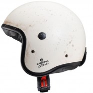 Casc JET CABERG FREERIDE OLD WHITE PINTURA REALITZADA A MA