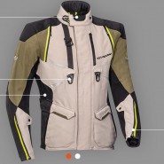 CHAQUETA IXON EDDAS GREIGE/KHAKI/BLACK