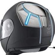 CASC ABATIBLE SCHUBERTH C3 PRO GLOSSY WHITE