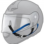 CASC ABATIBLE SCHUBERTH C3 PRO GLOSSY WHITE