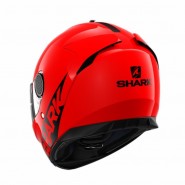CASCO INTEGRAL SHARK SPARTAN 1.2 BLANK Red