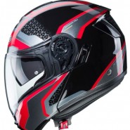 CASC ABATIBLE CABERG LEVO SONAR BLACK/RED/ANTHRACITE/SILVER