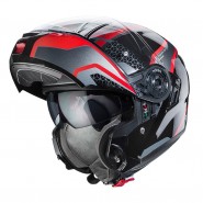 CASC ABATIBLE CABERG LEVO SONAR BLACK/RED/ANTHRACITE/SILVER