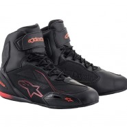 BOTES ALPINESTARS FASTER-3 DRYSTAR BLACK / RED