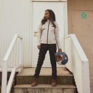 JAQUETA BY CITY MOTO SUMMER ROUTE LADY SILVER