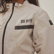 JAQUETA BY CITY MOTO SUMMER ROUTE LADY SILVER