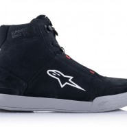 BOTES ALPINESTARS CHROME BLACK / COOL GREY / RED FLUOR