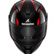 CASCO INTEGRAL SHARK D-SKWAL 2 CADIUM Black Red Black