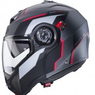 CASC ABATIBLE CABERG DUKE EVO MOVE MATT GUN METAL/BLACK/RED E06