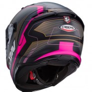 CASCO INTEGRAL CABERG AVALON X OPTIC MATT BLACK/GREY/FUCHSIA 22.06