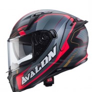 CASC INTEGRAL CABERG AVALON X OPTIC MATT BLACK/GREY/RED ECE 22-06
