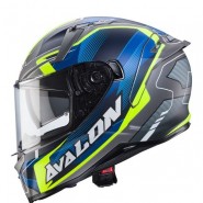 CASC INTEGRAL CABERG AVALON X OPTIC MATT GREY/BLUE/YELLOW FLUO ECE 22-06