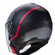 CASC JET CABERG RIVIERA V4X GEO MATT BLACK/RED/ANTHRACITE ECE 22.06
