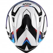 CASC INTEGRAL GIVI 50.8 MACH1 WHITE / BLACK / RED