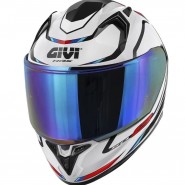 CASC INTEGRAL GIVI 50.8 MACH1 WHITE / BLACK / RED