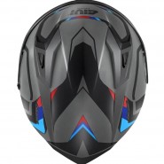 CASC INTEGRAL GIVI 50.8 MACH1 MATT GREY / BLACK / RED
