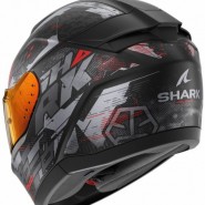 CASC INTEGRAL SHARK RIDILL 2 MOLOKAI Mat Black Anthracite Red (Fotografia no contractual)