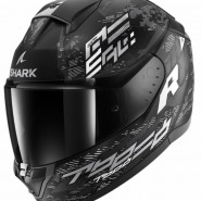 CASCO INTEGRAL SHARK RIDILL 2 MOLOKAI Mat Black White Silver (Foto no contractual)