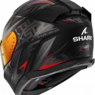 CASC INTEGRAL SHARK D-SKWAL 3 BLAST-R Mat Black Anthracite Red (Fotografia no contractual)