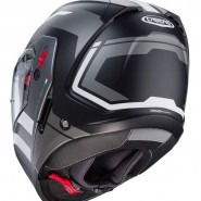 CASC ABATIBLE CABERG HORUS X ROAD MATT BLACK/GUN METAL WHITE ECE 22.06