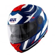 CASC ABATIBLE GIVI X21 EVO NUMBER/GRAPHIC BLAU/BLANC/VERMELL