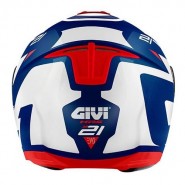 CASC ABATIBLE GIVI X21 EVO NUMBER/GRAPHIC BLAU/BLANC/VERMELL