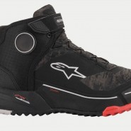BOTES ALPINESTARS CR-X DRYSTAR® RIDING SHOES BLACK CAMO RED