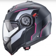 CASCO ABATIBLE CABERG DUKE EVO MOVE MATT GUN MATETAL/BLACK/FUCHSIA E06