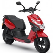 PEUGEOT E-STREETZONE L1 Scooter Eléctric Rouge Cherry